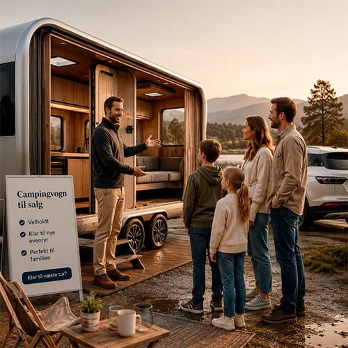 Skal du købe campingvogn hjælper brugt CAMPING med handlen