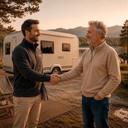 brugt CAMPING afhenter vogne i hele Danmark